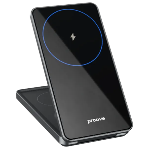 Încărcător wireless Proove Metal Edge 3 A/ Gray photo 2