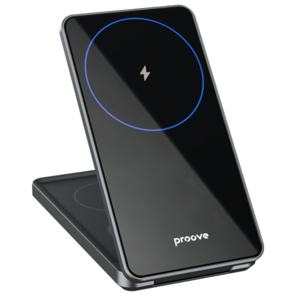 Încărcător wireless Proove Metal Edge 3 A/ Gray photo 2