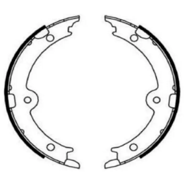 Тормозные колодки Textar 91074000 задние/ барабанные photo 3