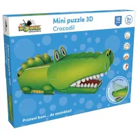 Пазл 3D Noriel Крокодил 3+/ Количество деталей: 10 photo 2
