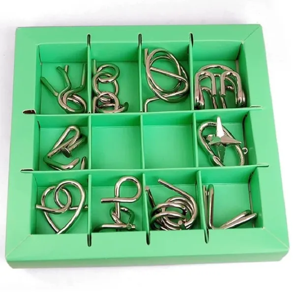 Puzzle Eureka 10 metal puzzles 8+/ Количество деталей: 10 photo 3