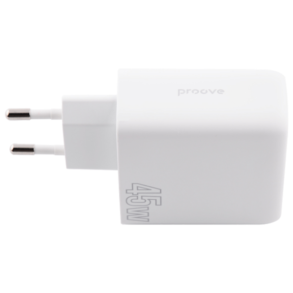 Încărcător de rețea Proove Silicone Power White photo 3 Încărcător de rețea Proove Silicone Power White photo 3