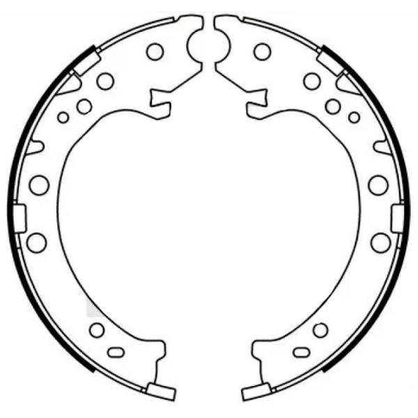 Plăcuțe de frână Textar 91083100 spate/ disk photo 2 Plăcuțe de frână Textar 91083100 spate/ disk photo 2