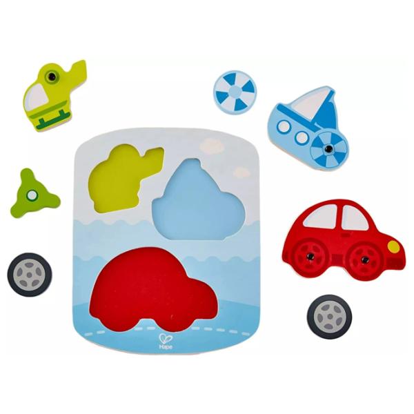 Пазл 2D Hape Dynamic Vehicle 1.5+/ Количество деталей: 8 photo 2 Пазл 2D Hape Dynamic Vehicle 1.5+/ Количество деталей: 8 photo 2