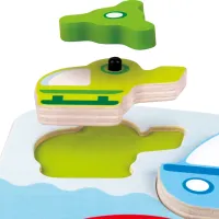Пазл 2D Hape Dynamic Vehicle 1.5+/ Количество деталей: 8 photo 3