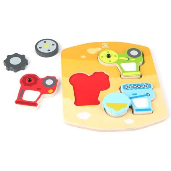 Puzzle 2D Hape Dynamic Construction 1.5+/ Numărul de piese: 7 photo 2 Puzzle 2D Hape Dynamic Construction 1.5+/ Numărul de piese: 7 photo 2