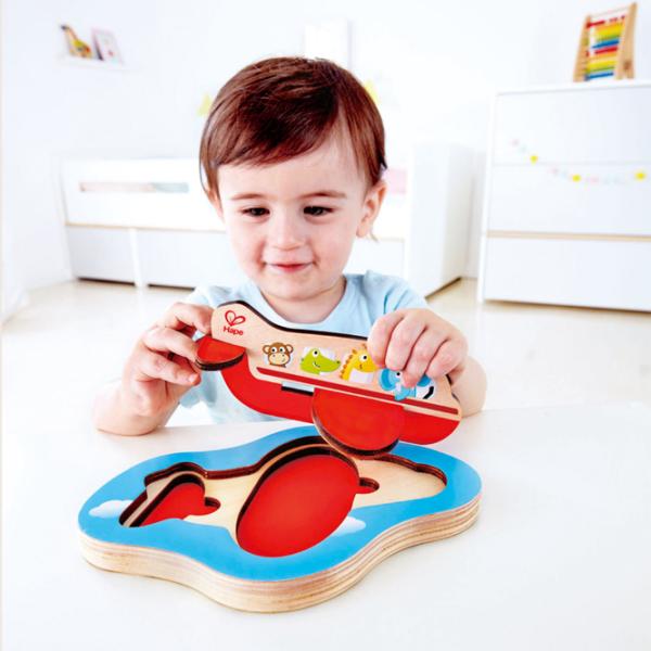 Пазл 3D Hape Airplane 2+/ Количество деталей: 4 photo 3