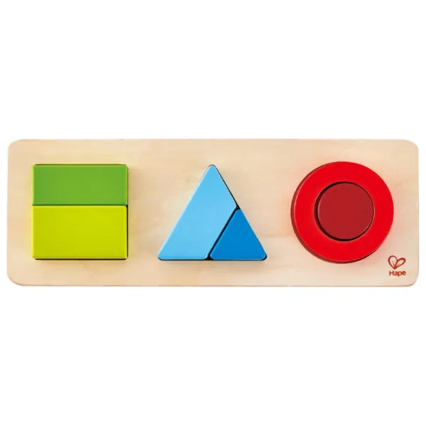 Пазл 2D Hape Geometry Puzzle 1.5+/ Количество деталей: 7 photo 2