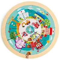 Пазл 2D Hape Jobs Roundabout 4+/ Количество деталей: 20 photo 3