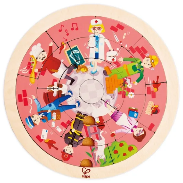 Пазл 2D Hape Jobs Roundabout 4+/ Количество деталей: 20 photo 4 Пазл 2D Hape Jobs Roundabout 4+/ Количество деталей: 20 photo 4