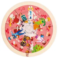 Пазл 2D Hape Jobs Roundabout 4+/ Количество деталей: 20 photo 4