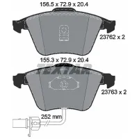 Тормозные колодки Textar 2376201 передние/ дисковые photo 2