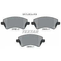 Plăcuțe de frână Textar 2376601 față/ disk photo 2