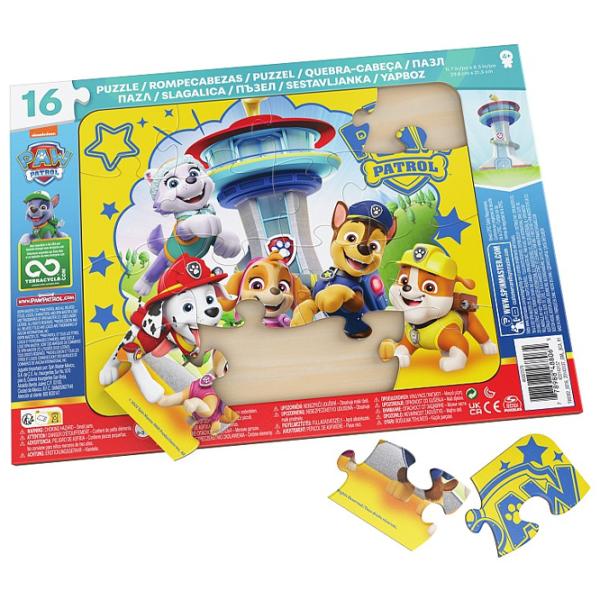 Puzzle 2D Spin Master Paw Patrol Cardinal 4+/ Numărul de piese: 16 photo 2 Puzzle 2D Spin Master Paw Patrol Cardinal 4+/ Numărul de piese: 16 photo 2