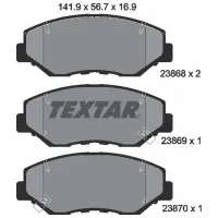 Plăcuțe de frână Textar 2386801 față/ disk photo 2