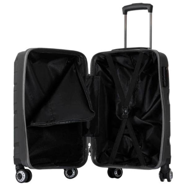 Valiză CCS 5223 Set 105l/ Anthracite photo 6 Valiză CCS 5223 Set 105l/ Anthracite photo 6