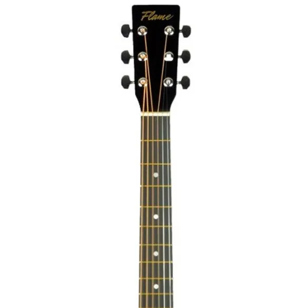Chitară acustică Flame FG 029-41BK 4/ 4, Dreadnought, Black photo 2