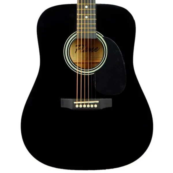 Chitară acustică Flame FG 029-41BK 4/ 4, Dreadnought, Black photo 3