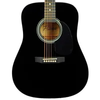 Chitară acustică Flame FG 029-41BK 4/ 4, Dreadnought, Black photo 3