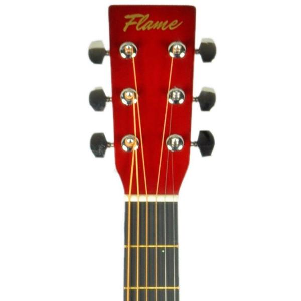 Chitară acustică Flame FG229-41 RDS 4/ 4, Dreadnought, Red photo 3