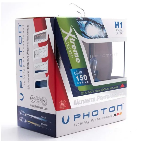 Автомобильная лампа Photon Xtreme Vısıon PH5501 XV Ксенон/ H1/ P14.5s/ 55 Вт photo 3