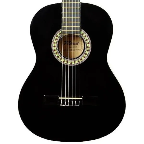 Chitară clasică Flame CG 851 BK 4/ 4 4/ 4, Clasică, Black photo 3