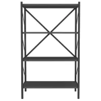 Etajeră Bofigo 4 Shelves Metal 121 x 66 x 34 cm / Metal / Anthracite photo 2
