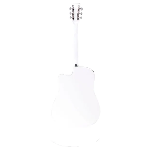 Chitară clasică Classic Cantabile WS-10WH-CE 4/ 4, Dreadnought, White photo 2