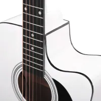 Классическая гитара Classic Cantabile WS-10WH-CE 4/ 4, Dreadnought, Белый photo 3