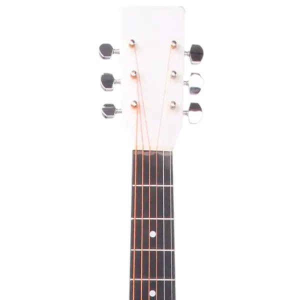 Chitară clasică Classic Cantabile WS-10WH-CE 4/ 4, Dreadnought, White photo 5