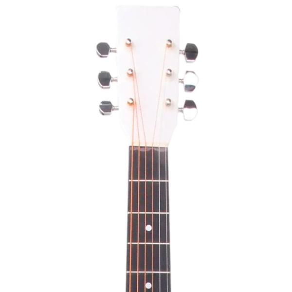 Chitară clasică Classic Cantabile WS-10WH-CE 4/ 4, Dreadnought, White photo 5