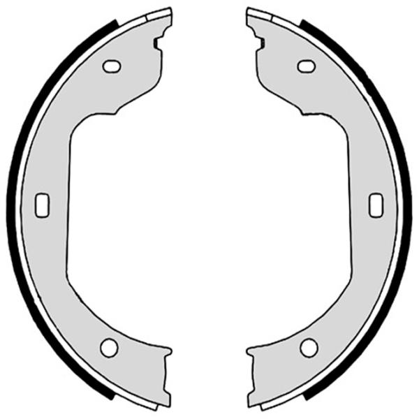 Тормозные колодки Brembo S 06 511 задний/ барабанные photo 2 Тормозные колодки Brembo S 06 511 задний/ барабанные photo 2