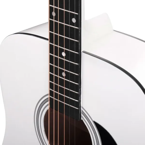 Chitară acustică Classic Cantabile WS-10WH 4/ 4, Dreadnought, White photo 6
