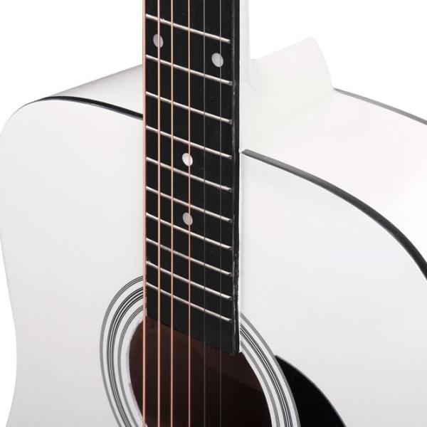 Chitară acustică Classic Cantabile WS-10WH 4/ 4, Dreadnought, White photo 6
