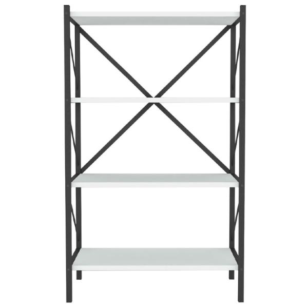 Стеллаж Fabulous 4 Shelves Metal 121см x 66см x 34см cm/ Металл/ Black photo 2