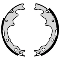 Plăcuțe de frână Brembo S 10 502 spate/ tobă photo 2