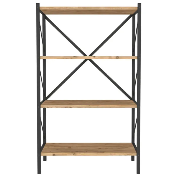 Etajeră Fabulous 4 Shelves Metal 121 x 66 x 34 cm/ Metal/ Black photo 2 Etajeră Fabulous 4 Shelves Metal 121 x 66 x 34 cm/ Metal/ Black photo 2