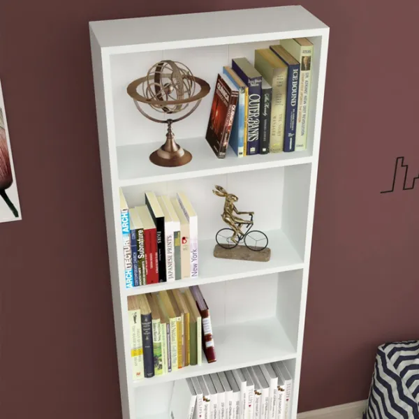 Стеллаж Fabulous 5 Shelves 172см x 55.3см x 20см cm/ ДСП/ White photo 3