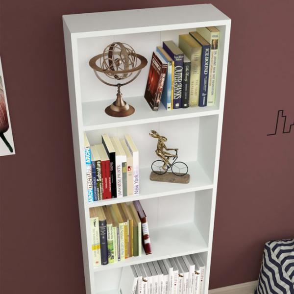 Стеллаж Fabulous 5 Shelves 172см x 55.3см x 20см cm/ ДСП/ White photo 3