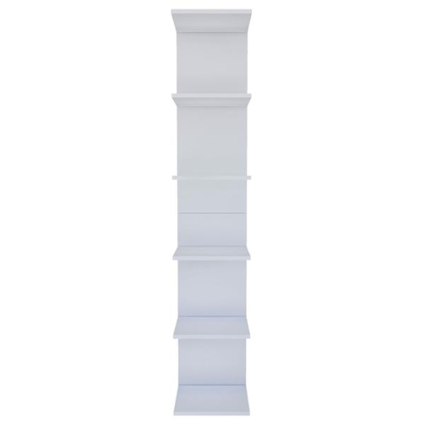 Etajeră Fabulous 6 Shelves 245AFF308 180 x 34.5 x 29.8 cm/ DSP/ White photo 2 Etajeră Fabulous 6 Shelves 245AFF308 180 x 34.5 x 29.8 cm/ DSP/ White photo 2