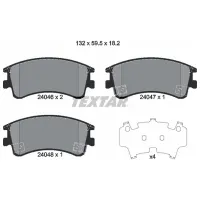 Plăcuțe de frână Textar 2404601 față/ disk photo 2