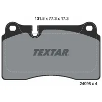 Plăcuțe de frână Textar 2409801 față/ disk photo 2