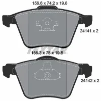 Тормозные колодки Textar 2414101 передние/ дисковые photo 2