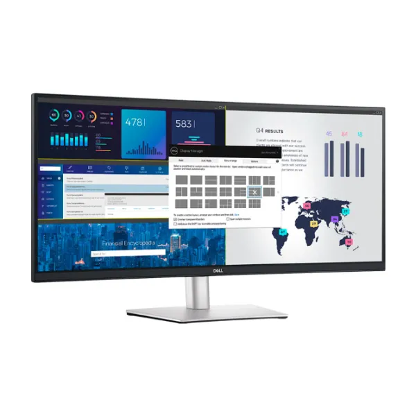 Монитор Dell P3424W 34" 4K 60 Гц/ 8 мс/ Черный photo 3 Монитор Dell P3424W 34" 4K 60 Гц/ 8 мс/ Черный photo 3