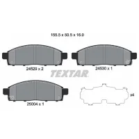 Plăcuțe de frână Textar 2452901 față/ disk photo 2