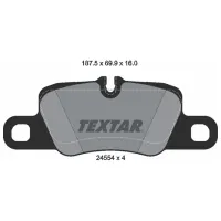 Plăcuțe de frână Textar 2455402 spate/ disk photo 2