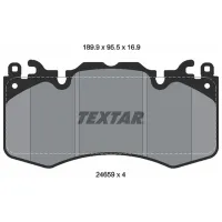 Тормозные колодки Textar 2465901 передние/ дисковые photo 2