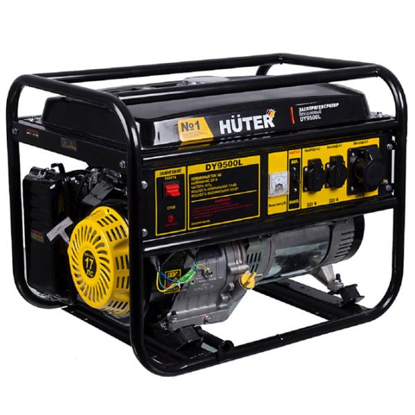 Generator de curent Huter DY9500L 220 V Benzină/ 7.5 kW photo 3