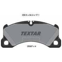 Plăcuțe de frână Textar 2500701 față/ disk photo 2