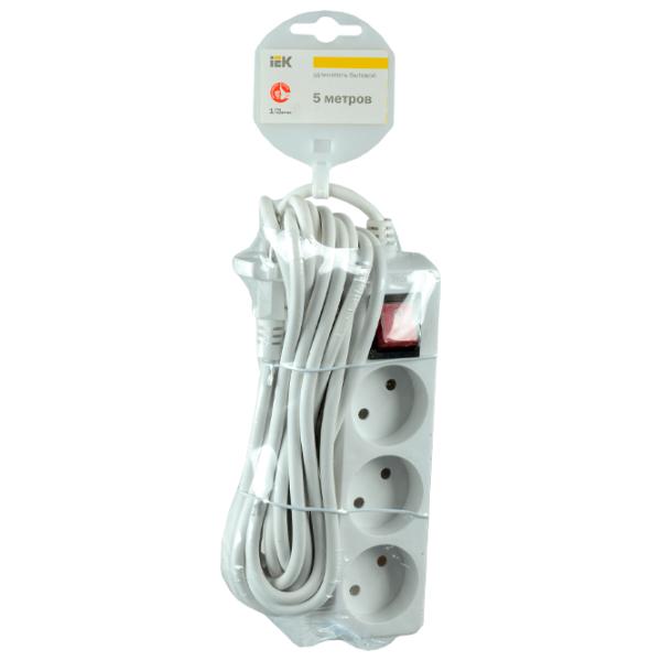 Prelungitor IEK WYP10-06-03-05-K-N 5 m White photo 2